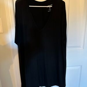 Black V-Neck T-Shirt